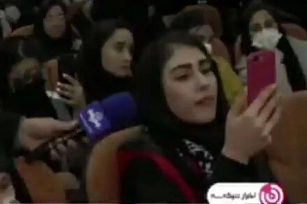 (ویدئو) جواب قاطع یک دختر دانشجو به خبرنگار صداوسیما