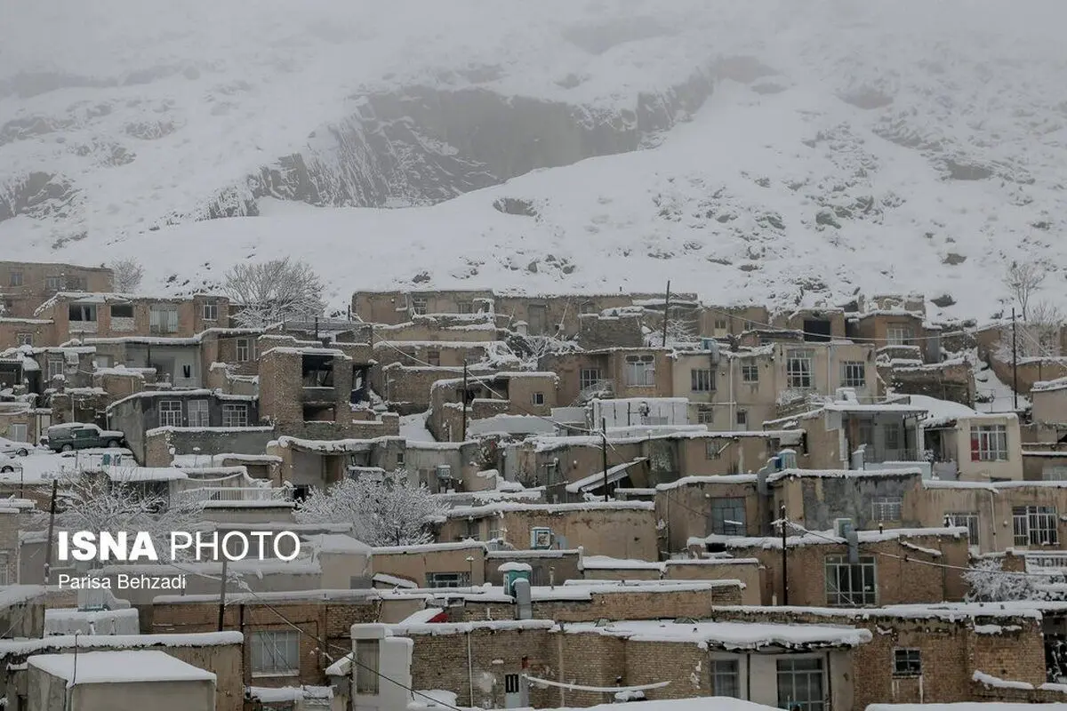(تصاویر) اولین برف زمستانی در شیراز، اراک و قزوین