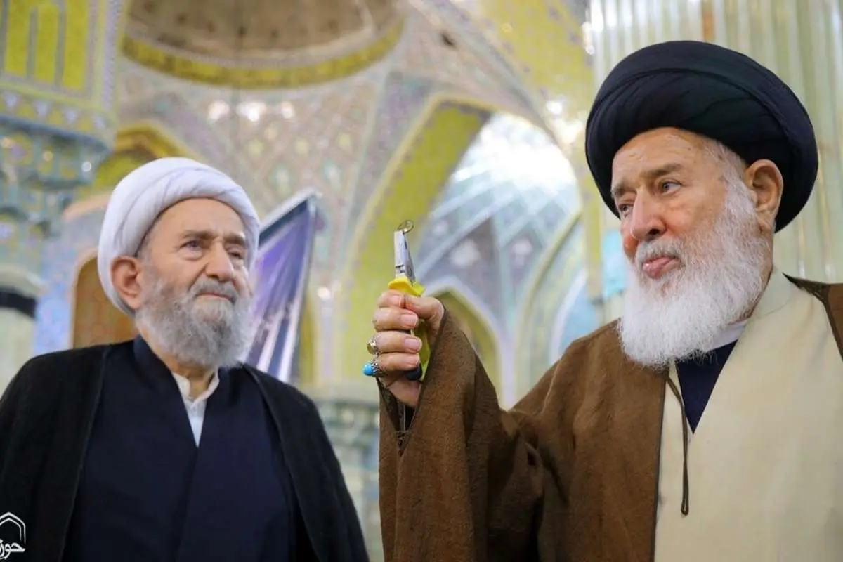 (تصاویر) مراسم شکستن مهر آیت الله روحانی