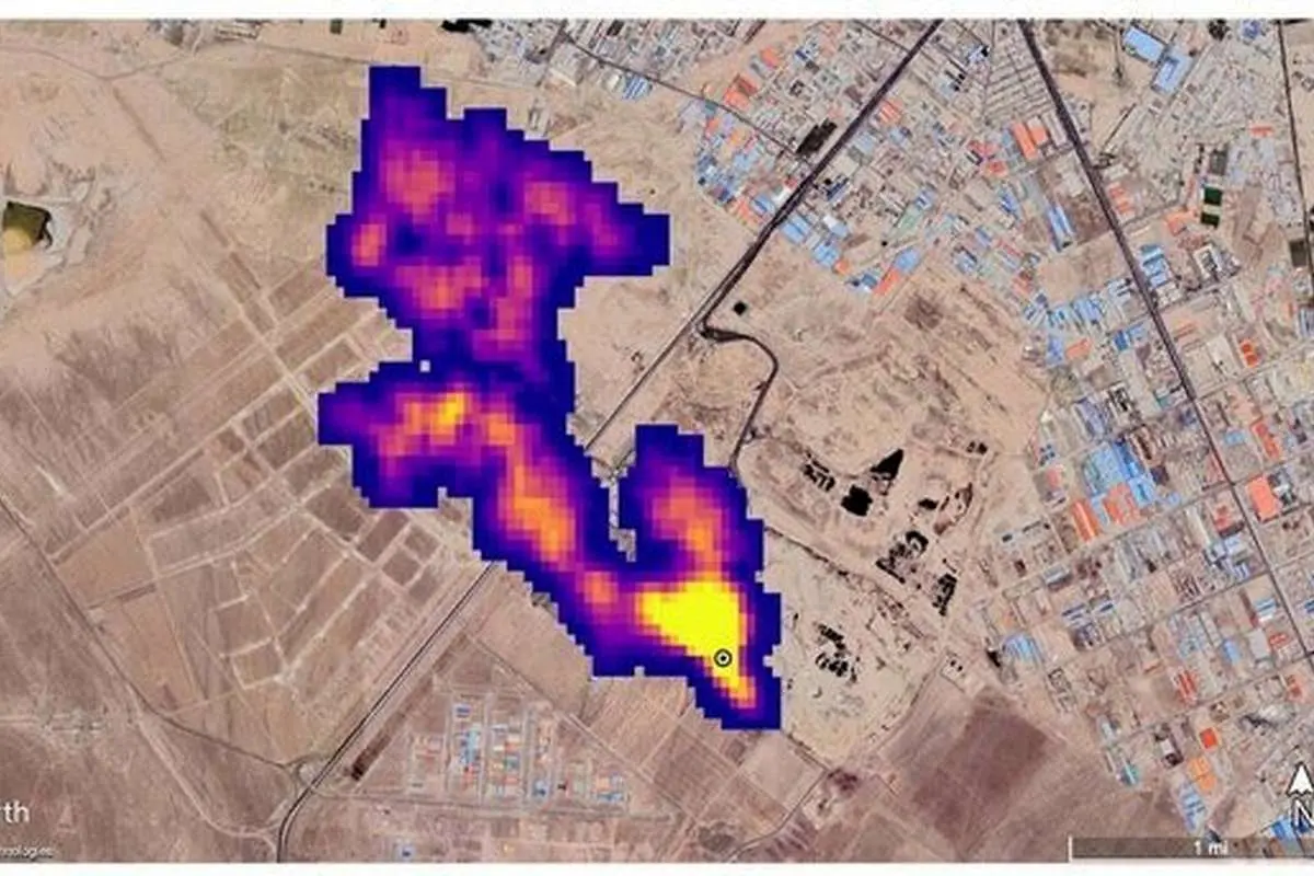 ابرتوده متان قابل کتمان نیست