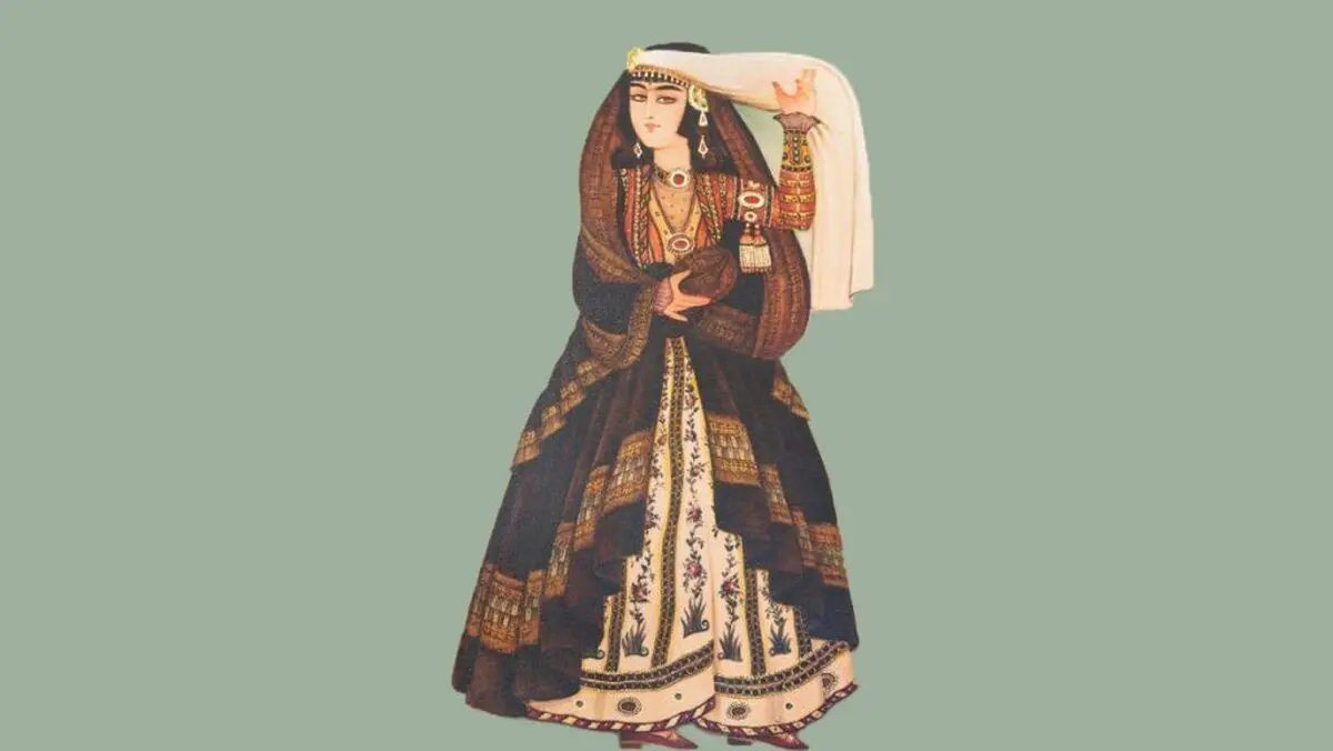 (تصاویر) زنان زیباروی قاجار چگونه لباس می‌پوشیدند؟
