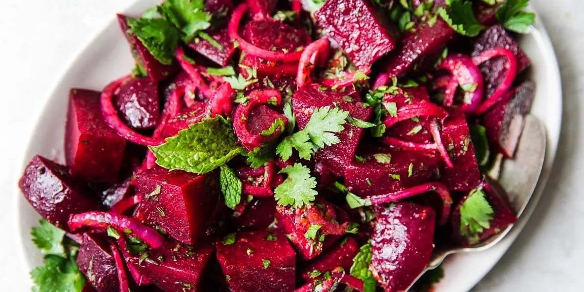 طرز تهیه سالاد لبو و خیار، سالاد خوشرنگ فصل