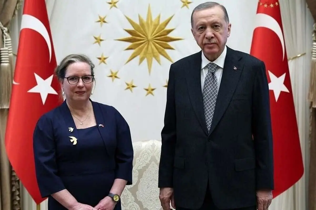 خوشامدگویی اردوغان به سفیر اسرائیل در ترکیه