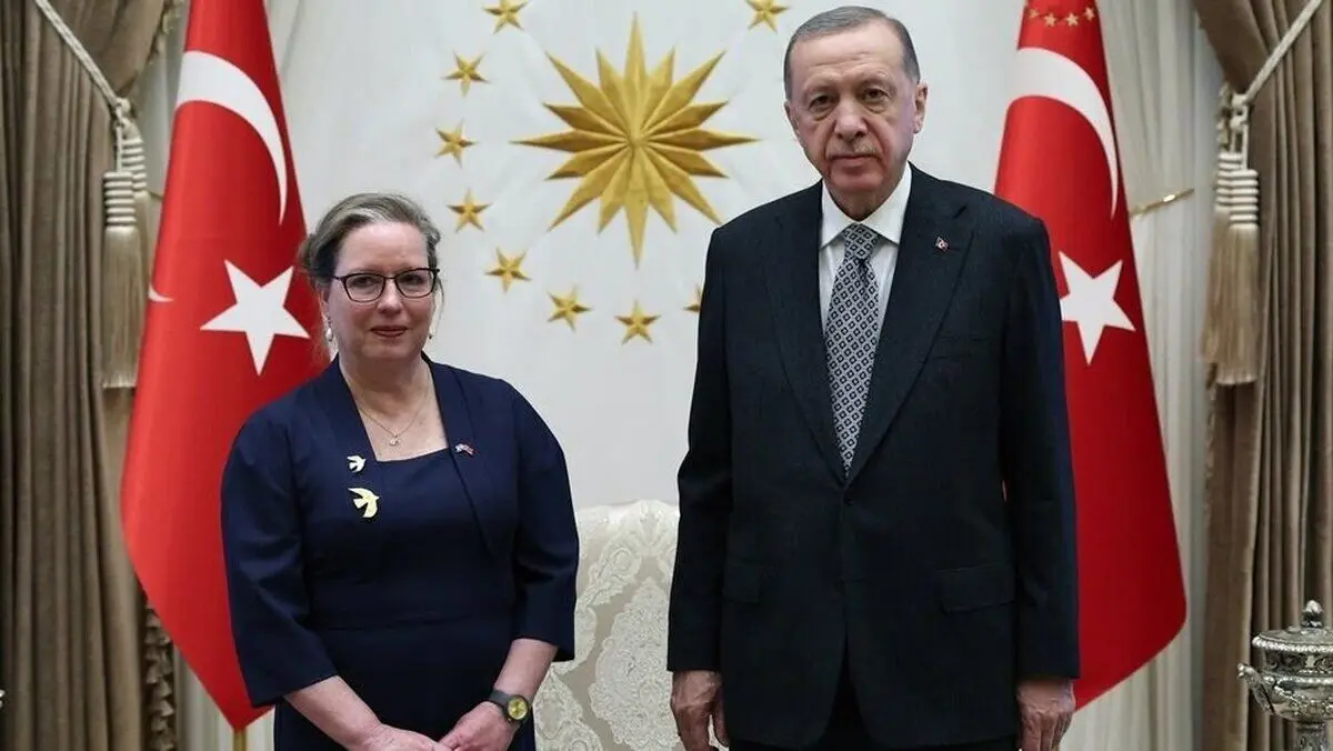 خوشامدگویی اردوغان به سفیر اسرائیل در ترکیه
