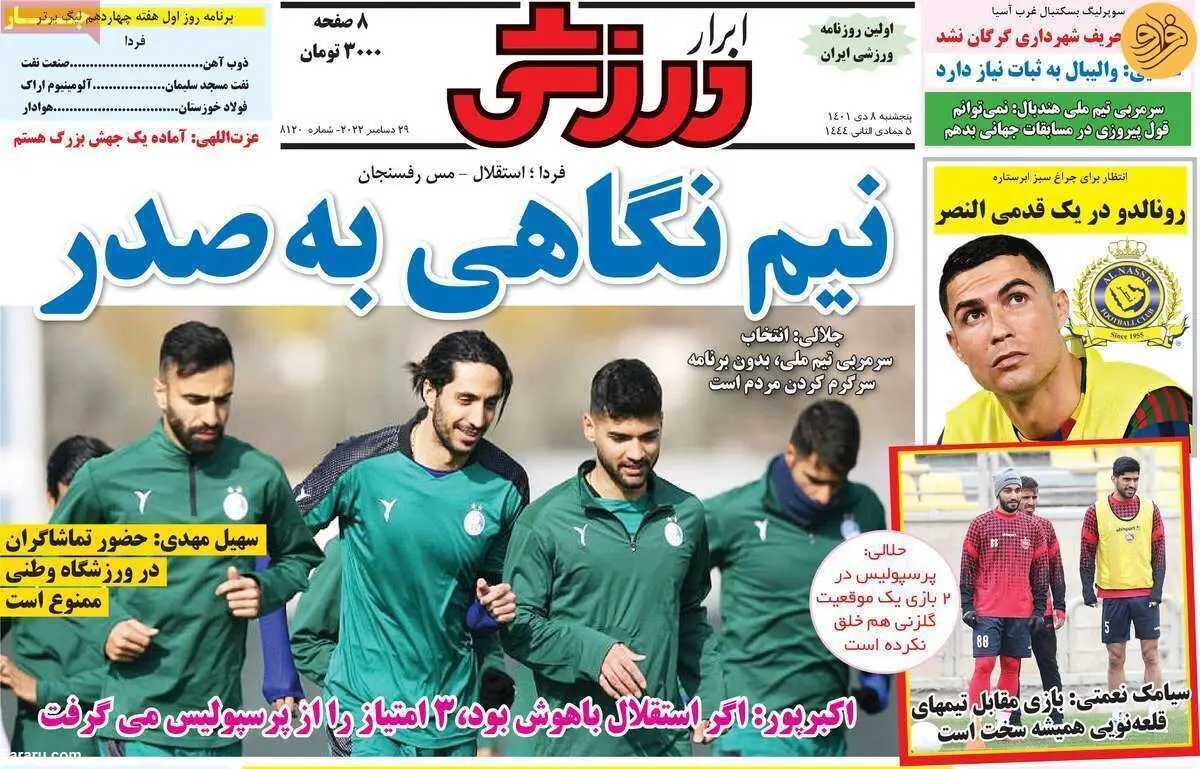 زمزمه نام ۶ مربی برای جانشینی کی‌روش؛ کیوسک ۸ دی
