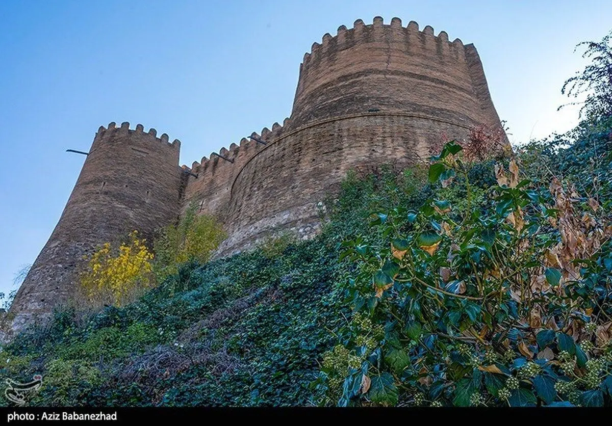 (تصاویر) باغ گلستان قلعه فلک الافلاک خرم آباد