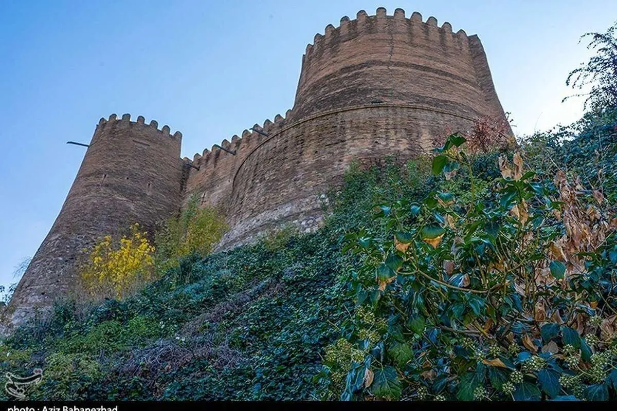 (تصاویر) باغ گلستان قلعه فلک الافلاک خرم آباد