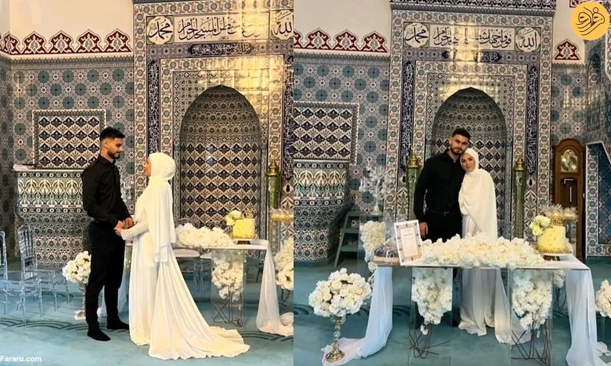 (ویدئو) برگزاری جشن عروسی در مسجد جنجالی شد