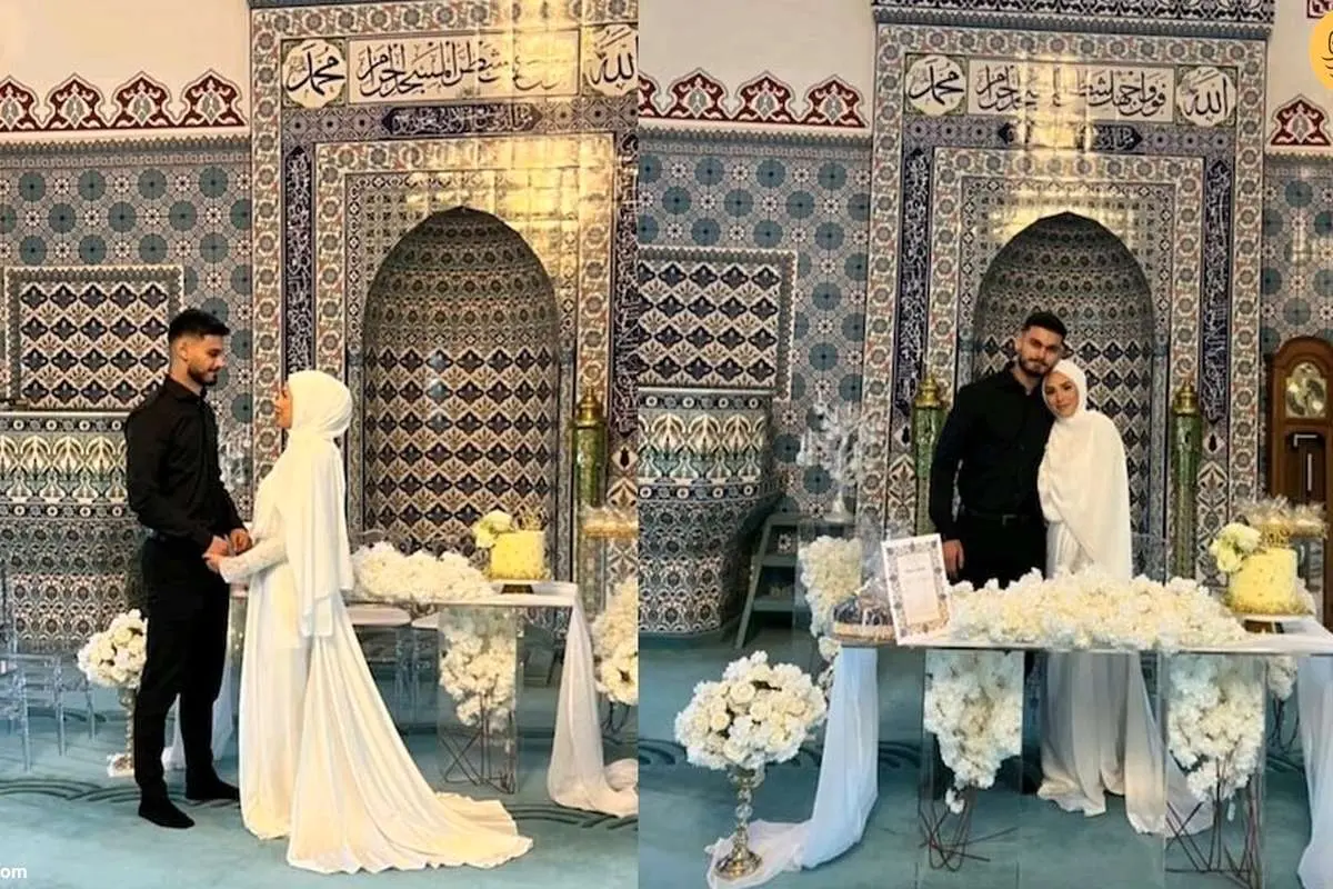 (ویدئو) برگزاری جشن عروسی در مسجد جنجالی شد