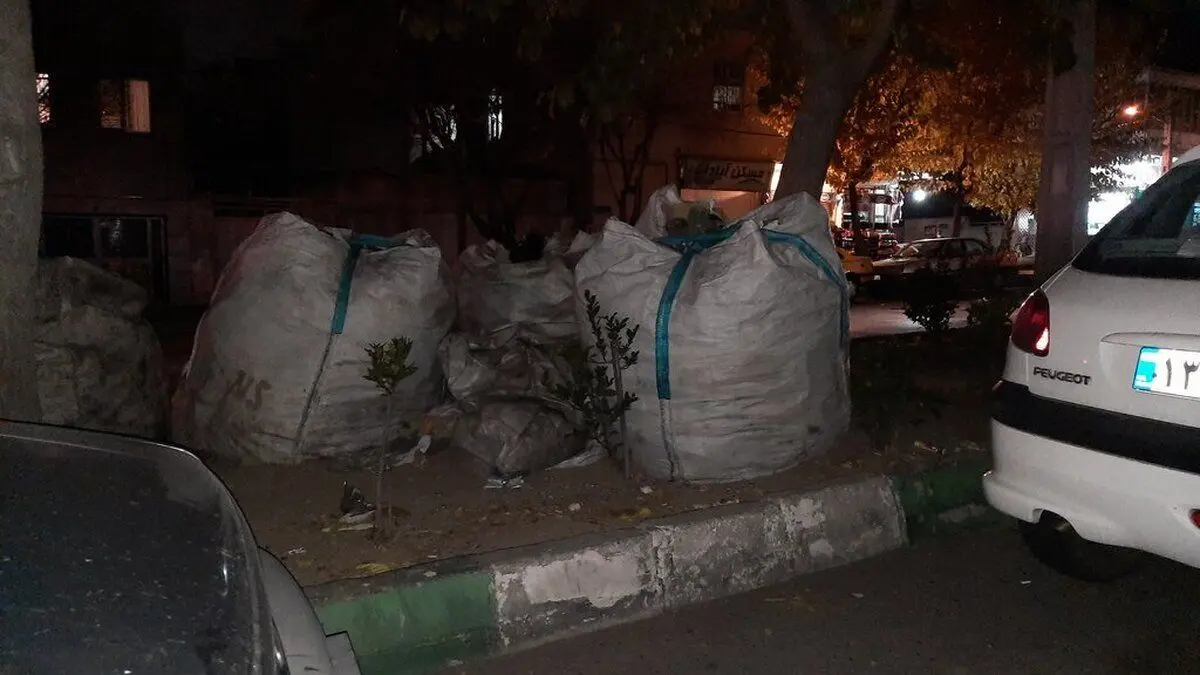 گفت‌وگوی متفاوت با چند زبالگرد؛ داخل مخازن زباله شمال شهر پول است