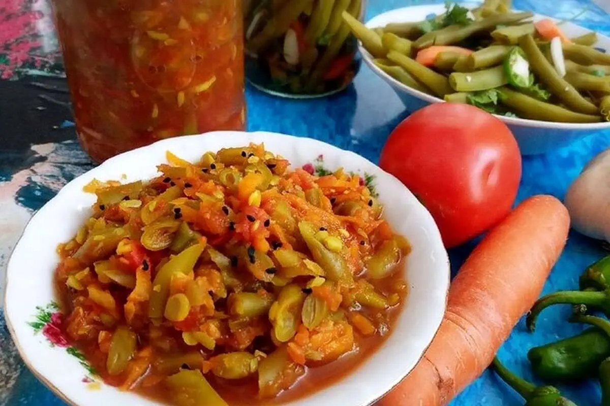 طرز تهیه ترشی لوبیا سبز، خوشمزه اشتها برانگیز