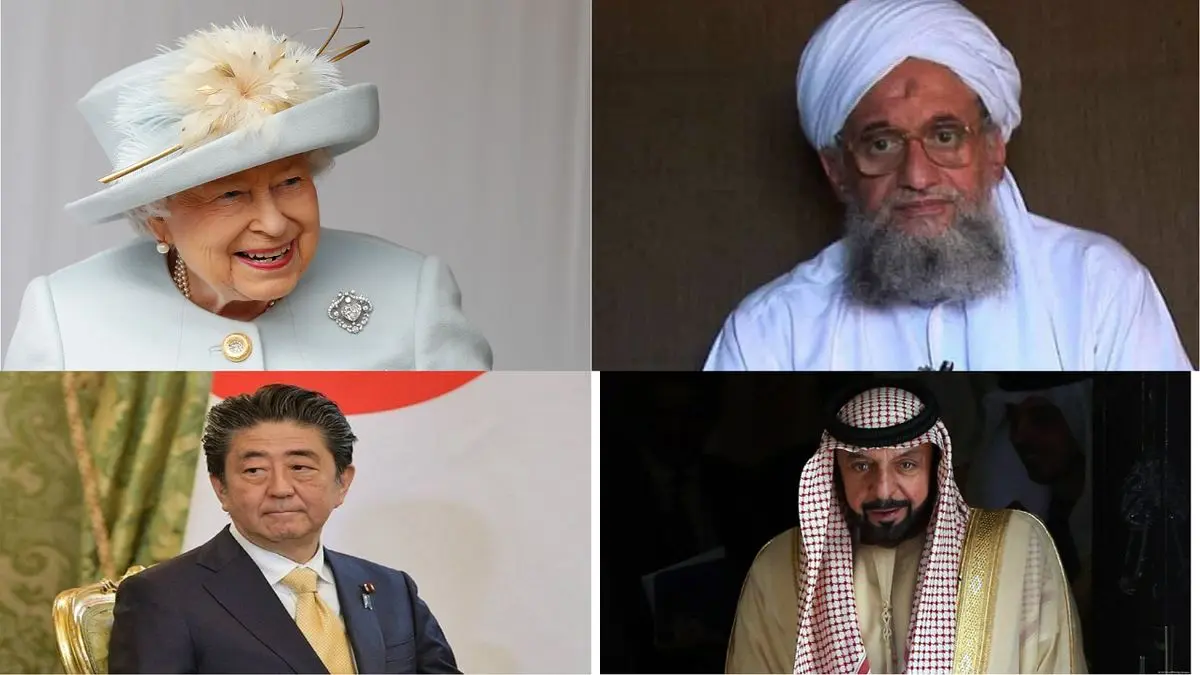 (تصاویر) مرگ‌هایی که در سال ۲۰۲۲ خبرساز شدند