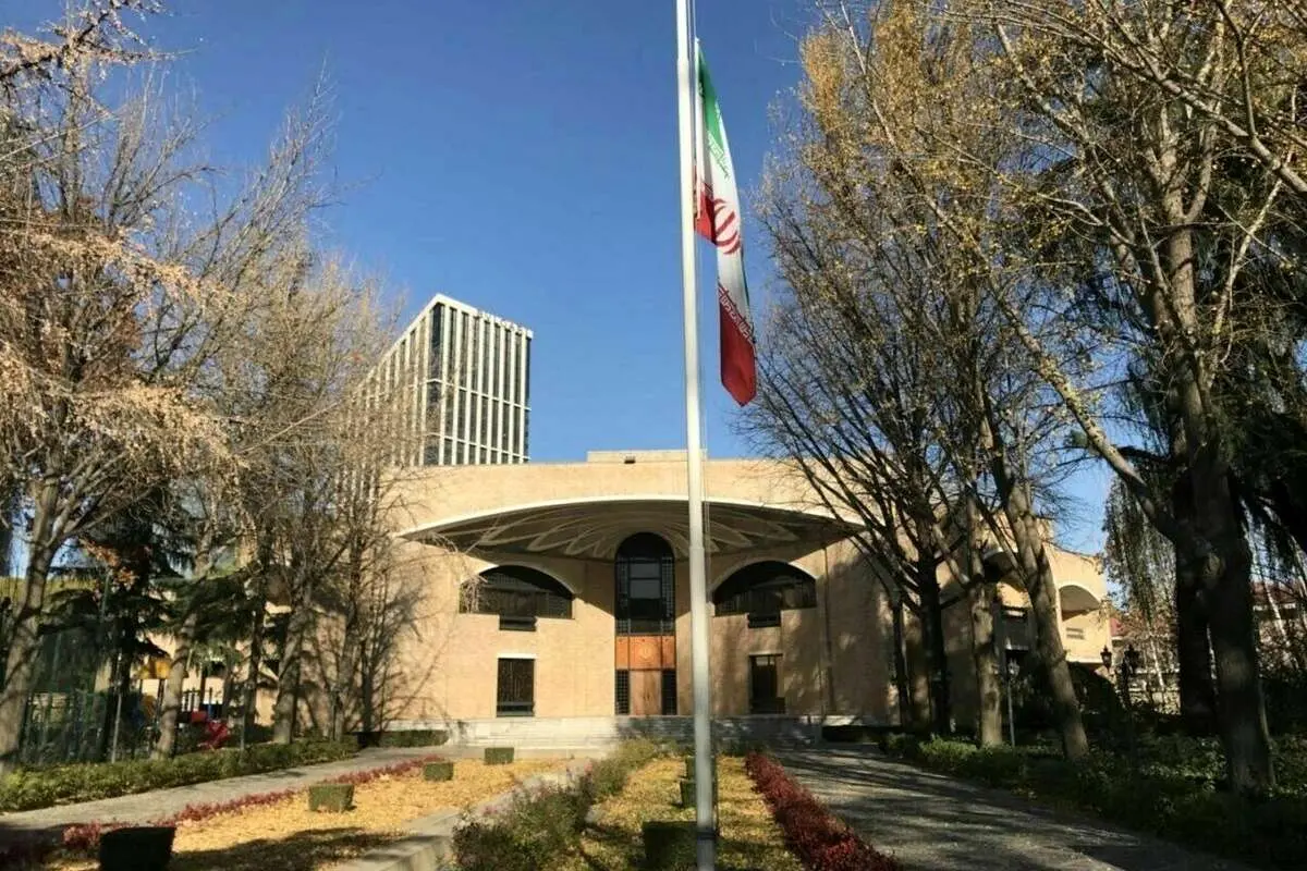 (تصویر) پیام عجیب سفارت ایران در چین همزمان با شیوع کرونا