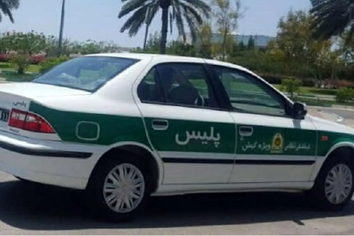 نجات مرد یخ زده توسط پلیس اصفهان!