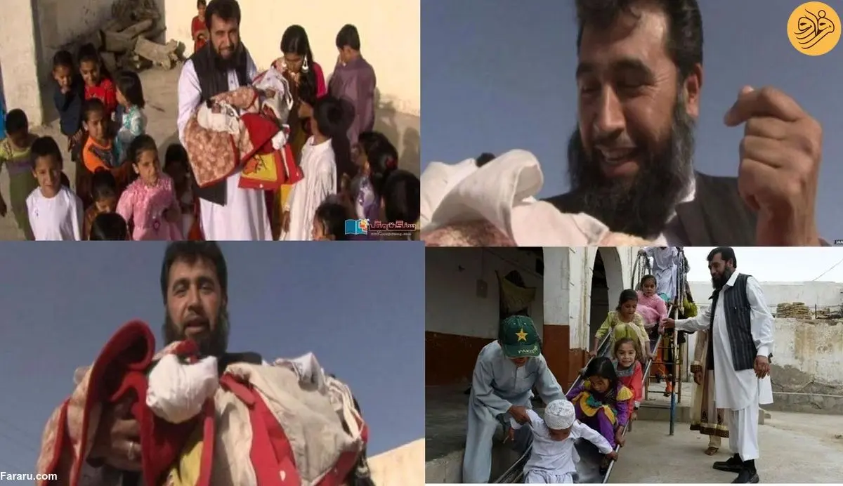 (ویدئو) مردی از سه زن صاحب ۶۰ فرزند شد!
