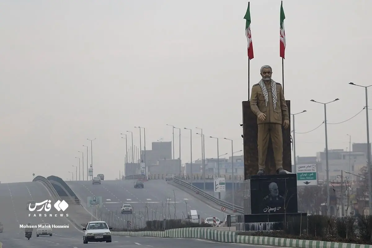 (تصاویر) «آلودگی شدید هوا» در کلانشهرهای ایران