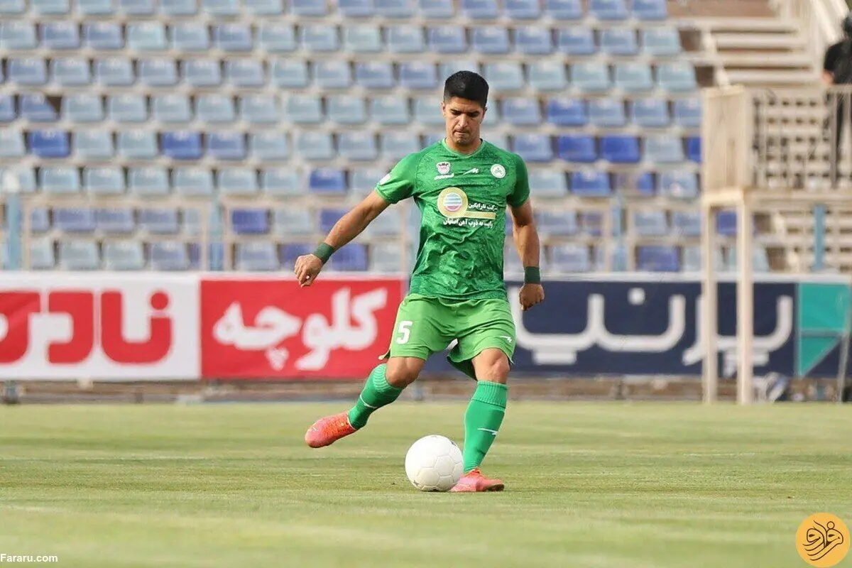 جنجال پسر خاله حسن یزدانی در لیگ برتر فوتبال