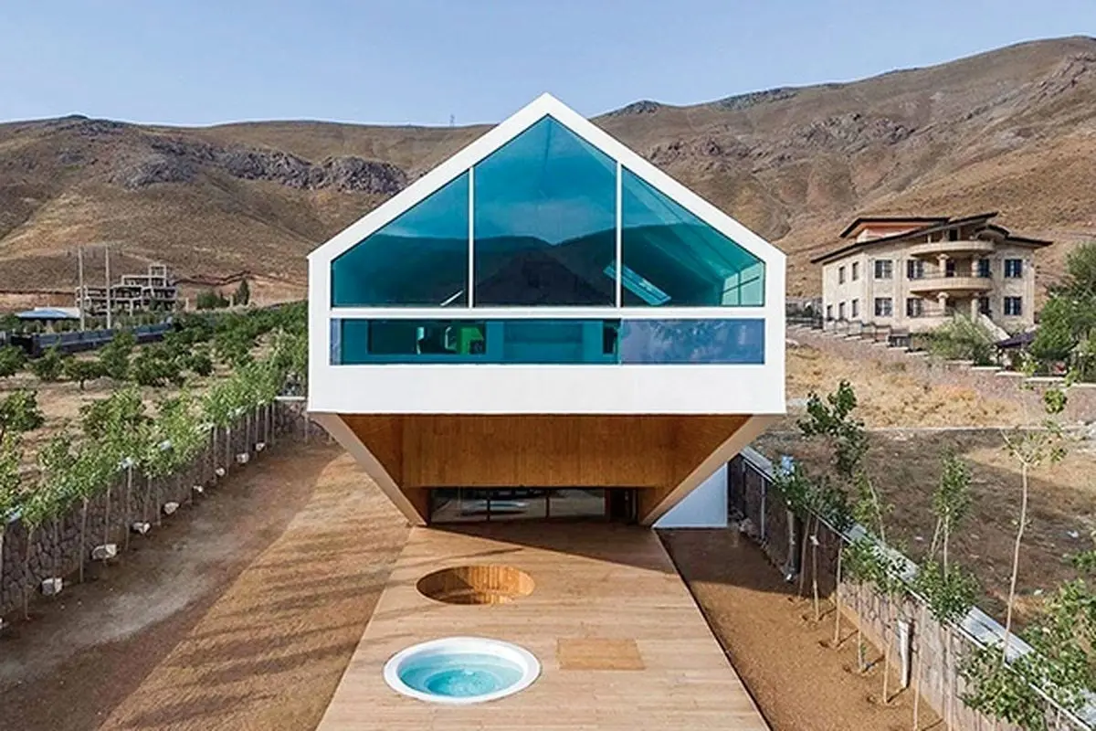 (تصاویر) ویلاهای برنده در دوسالانه ملی معماری ایران