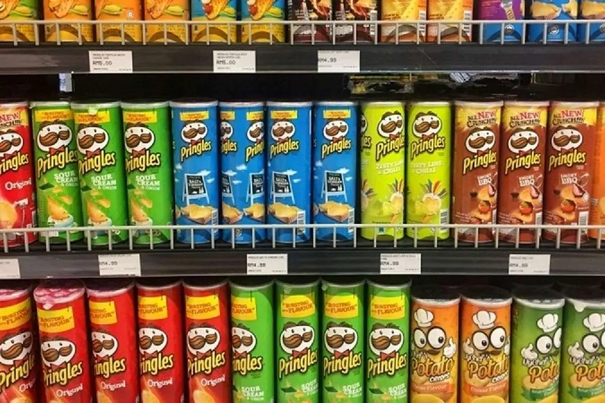 رقابت چیپس با گوشت و برنج