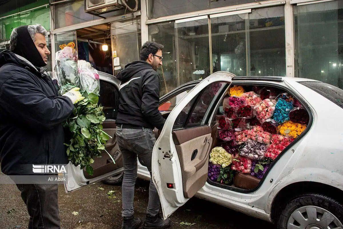(تصاویر) بازار گل در آستانه روز مادر