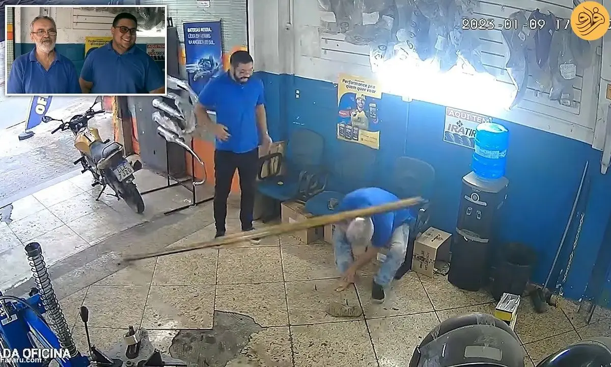 (ویدئو) اتفاق عجیب و دردناک برای پدرزن میلیون‌ها نفر را خنداند