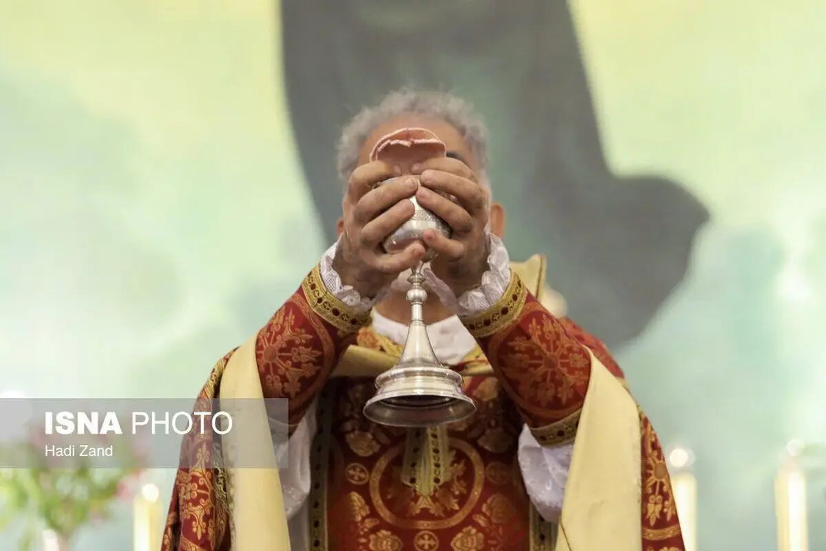 (تصاویر) جشن میلاد حضرت مسیح در کلیسای مریم مقدس