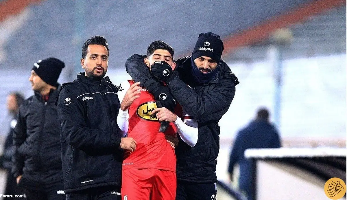 گزارش داور بازی پرسپولیس علیه مهدی ترابی
