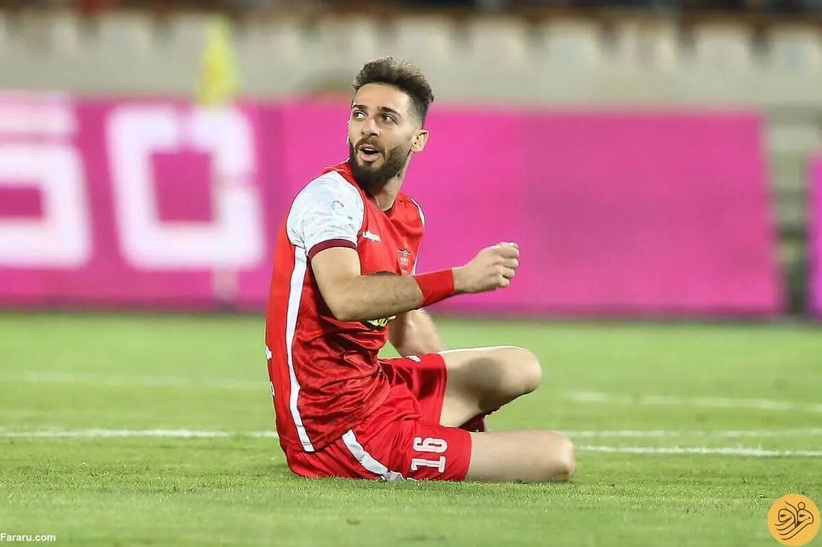 (عکس) استوری جدید و معنادار مهاجم پرسپولیس 