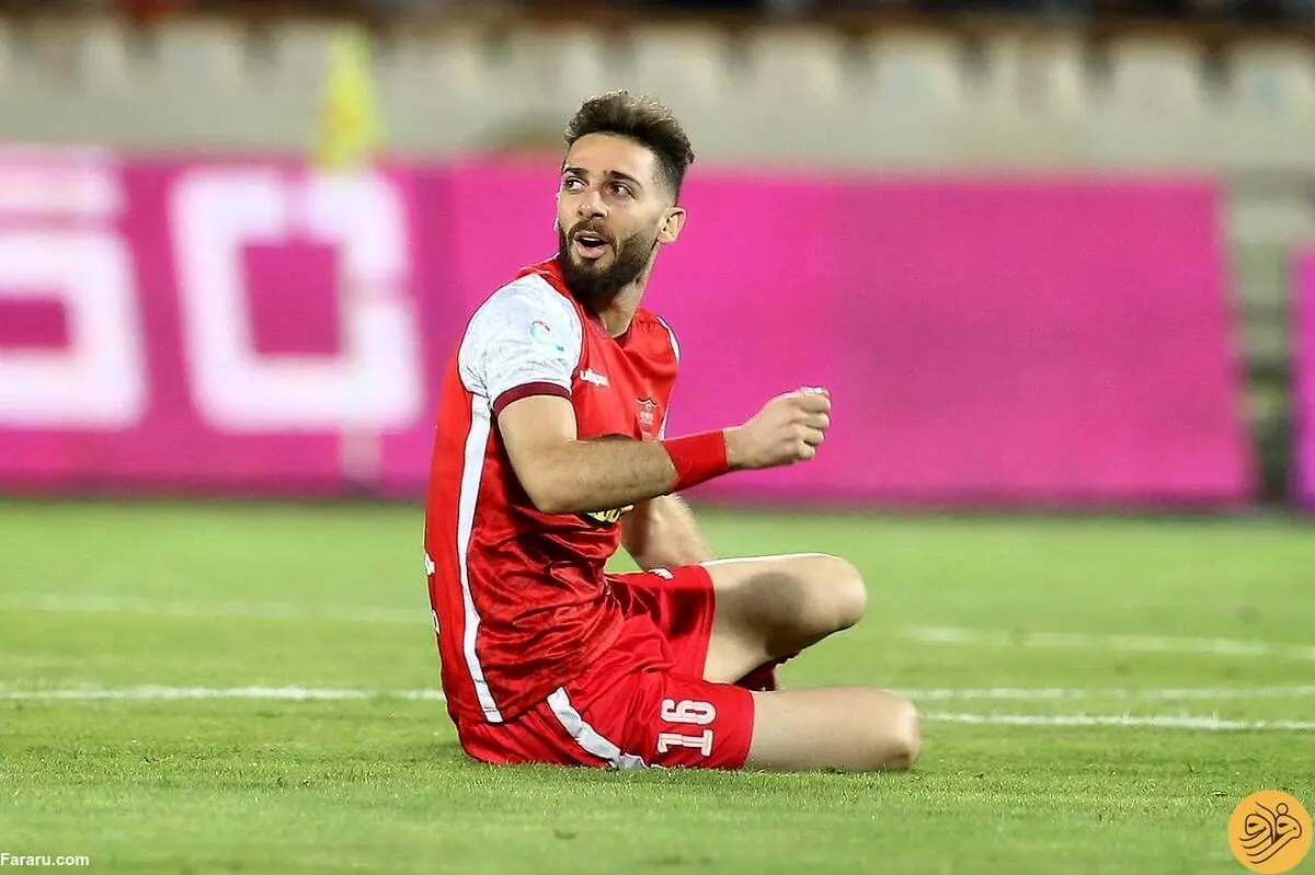 (عکس) استوری جدید و معنادار مهاجم پرسپولیس 