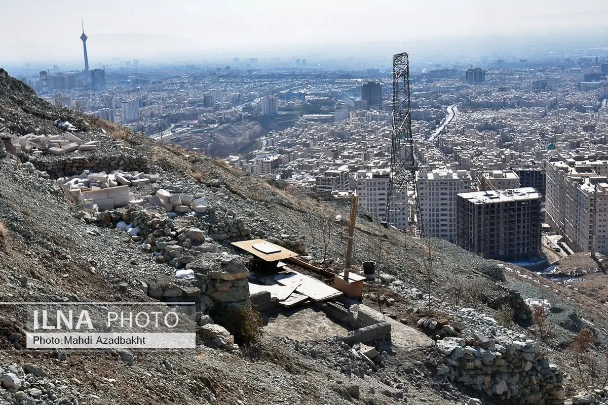 (تصاویر) ماجرای عجیب یک زمین ۲۱۶ هکتاری در ارتفاعات تهران