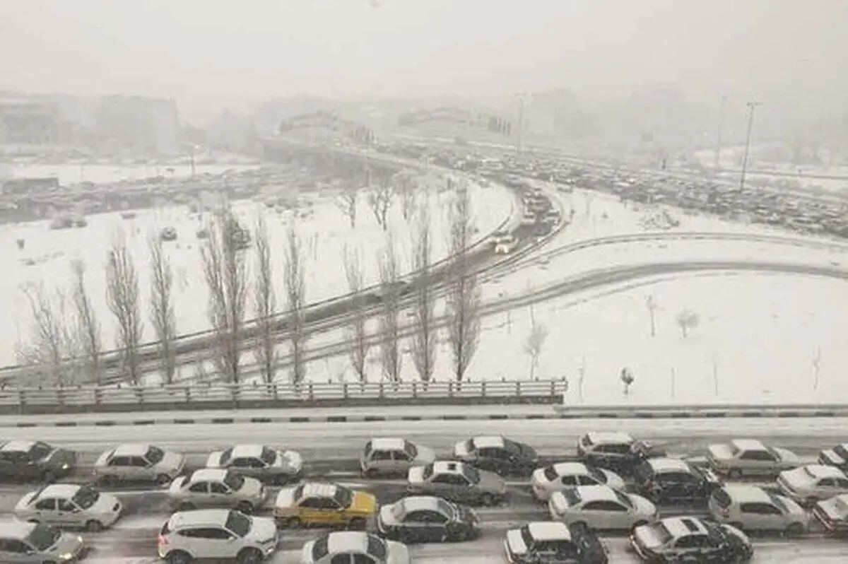 (تصویر) تهران قفل شد