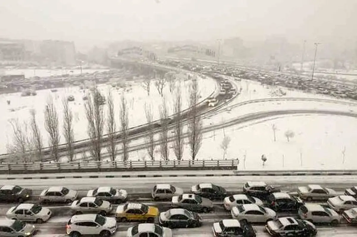 (تصویر) تهران قفل شد