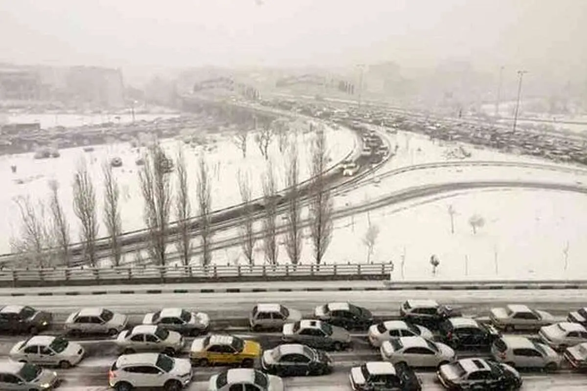 (تصویر) تهران قفل شد