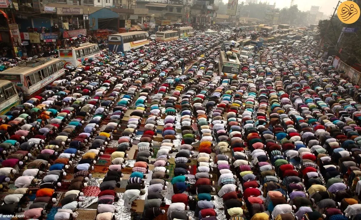 (ویدئو) اجتماع بزرگ مسلمانان بنگلادش