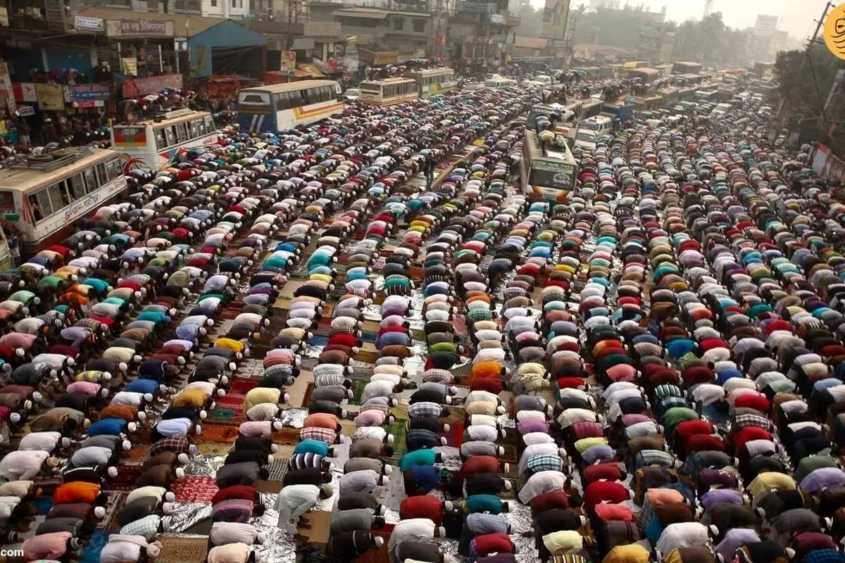 (ویدئو) اجتماع بزرگ مسلمانان بنگلادش