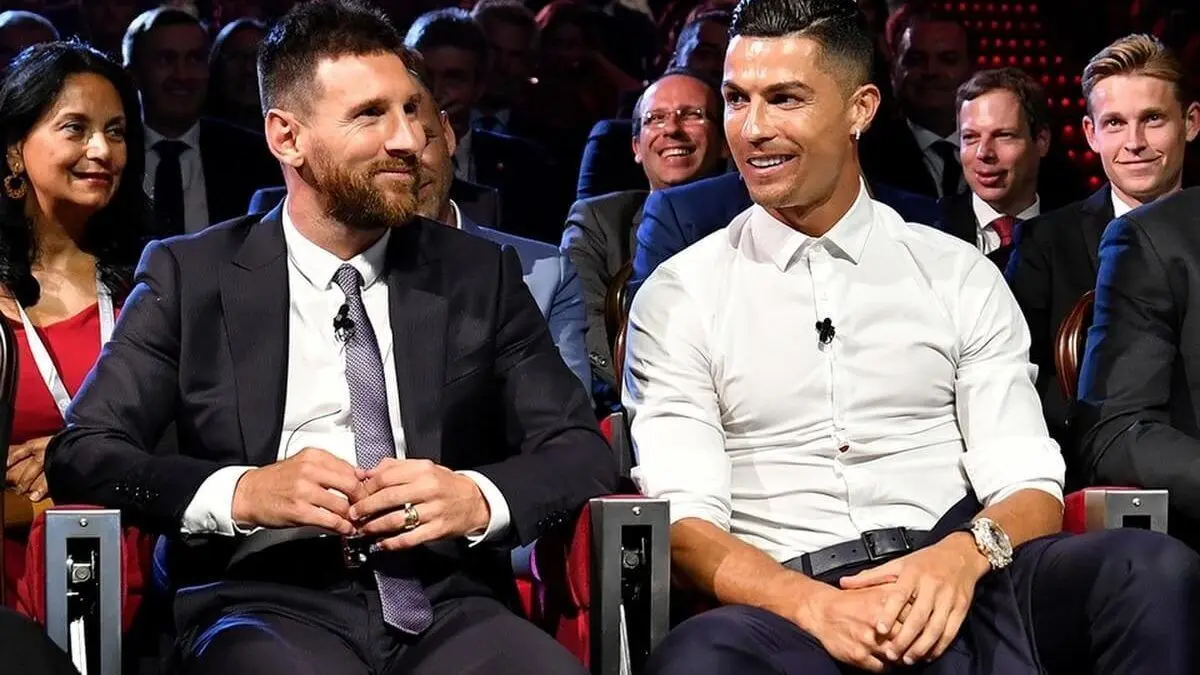 (ویدئو) رقص و خوش‌گذرانی خاص رونالدو و مسی در عربستان