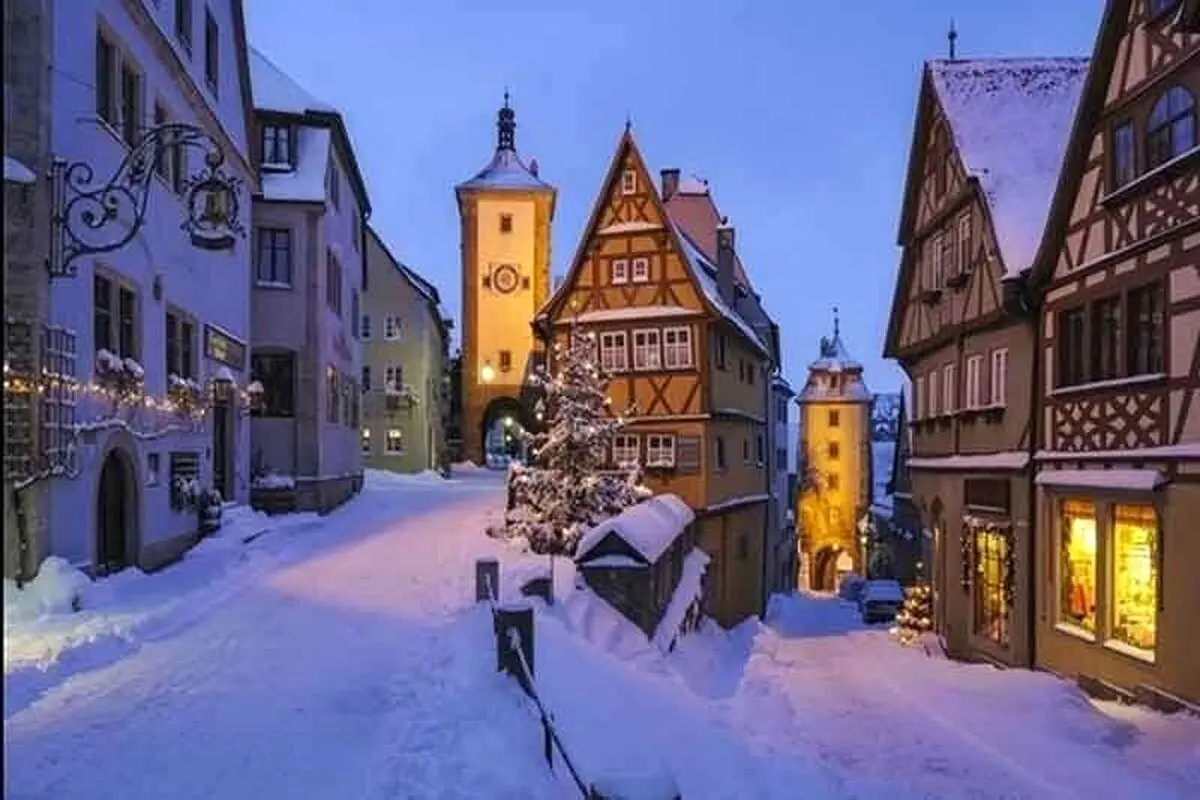 (ویدئو) زیباترین شهر برفی جهان در چین