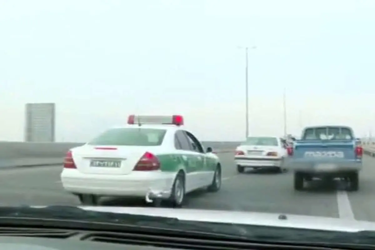 تعقیب و گریز قاچاقچیان مواد مخدر در تهران