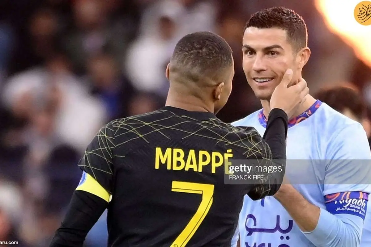 (تصاویر) منتخب ریاض ۴ پاریسنژرمن ۵؛ دیدار دوستانه رونالدو و مسی