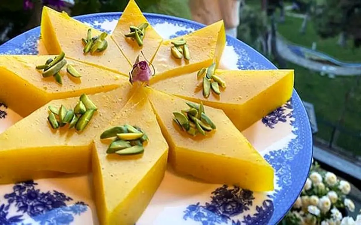 طرز تهیه حلوا مسقطی شیرازی