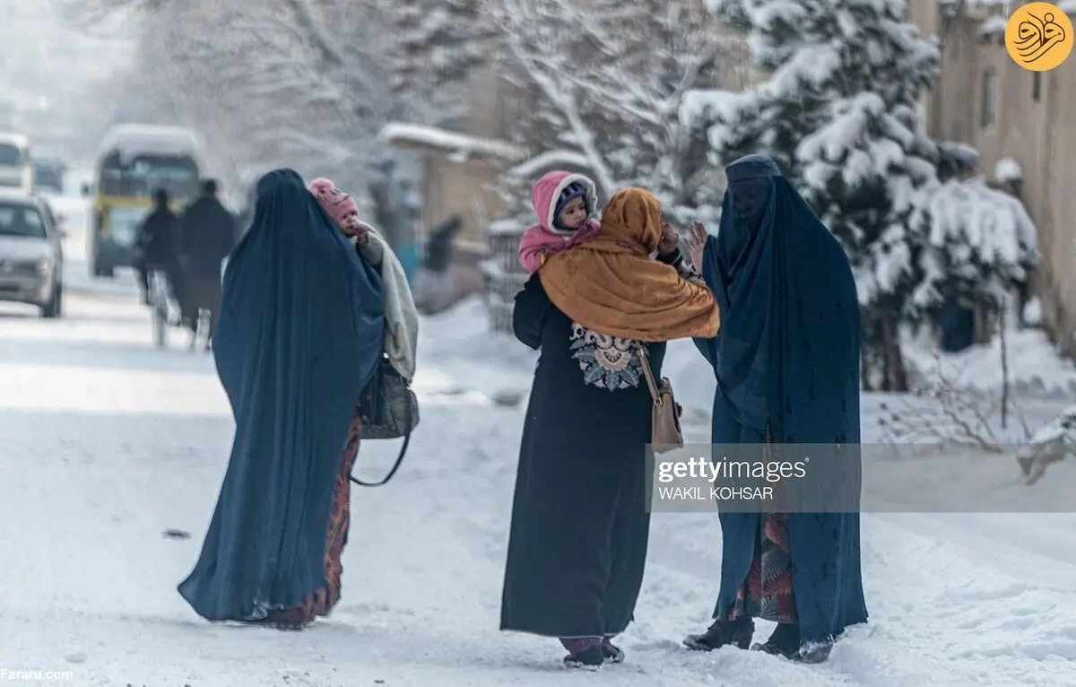 (ویدئو) سرما رنج افغان‌ها را تشدید می‌کند