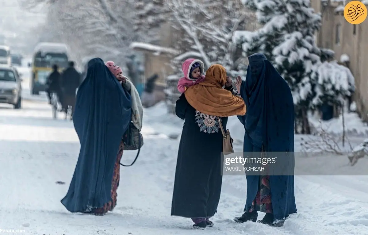 (ویدئو) سرما رنج افغان‌ها را تشدید می‌کند