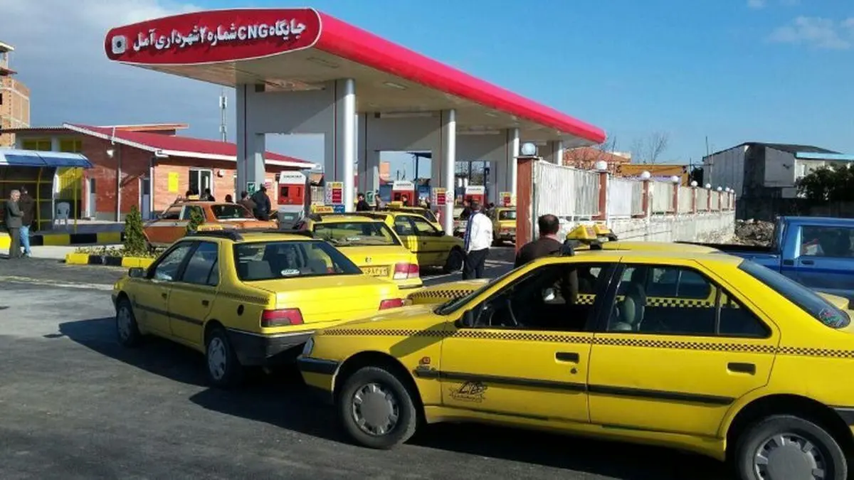 (ویدیو) انتظار سه ساعته خودروها برای یک باک CNG
