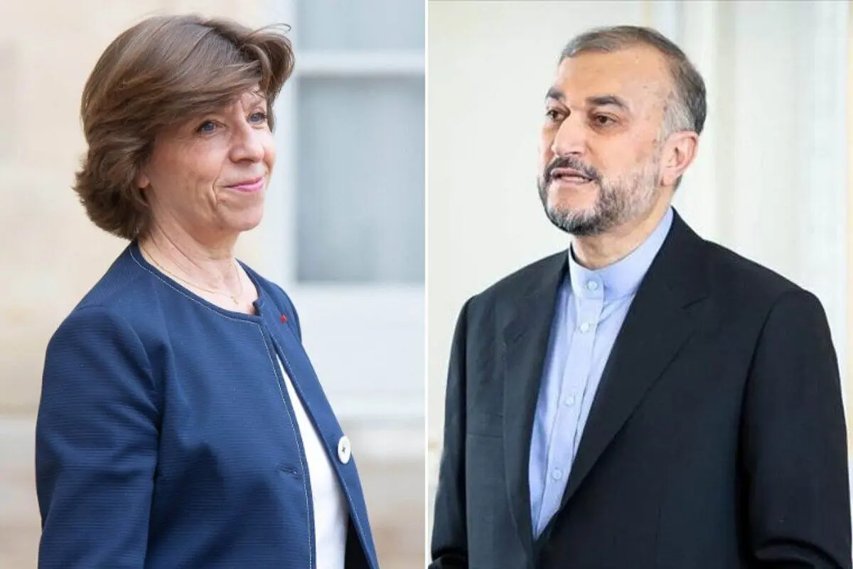 امیرعبداللهیان درباره سپاه و تحریم‌ها به وزیرخارجه فرانسه چه گفت؟