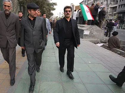 عکس> حضور قالیباف در راهپیمایی امروز تهران