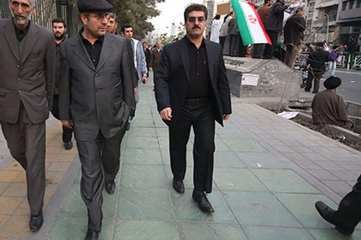 عکس> حضور قالیباف در راهپیمایی امروز تهران
