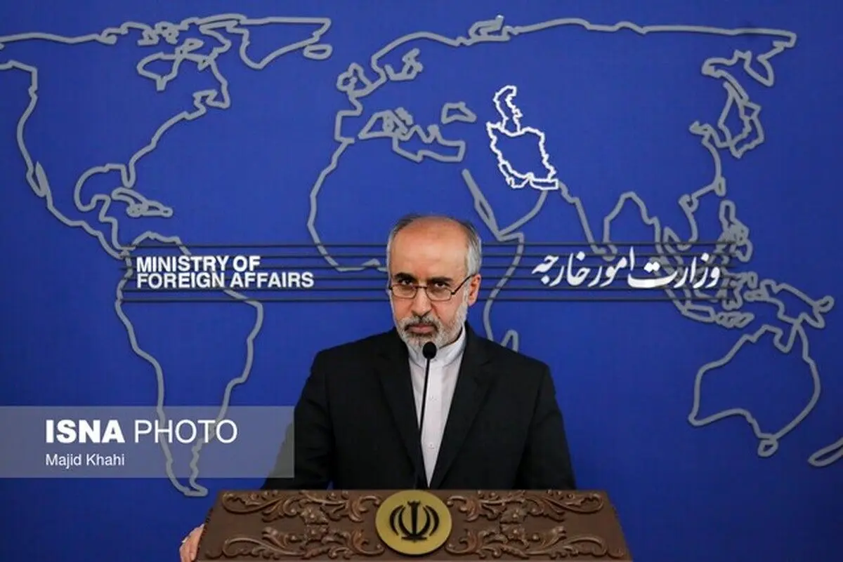 توضیح کنعانی در پی اعلام فهرست تحریمی ایران علیه اتحادیه اروپا و رژیم انگلیس