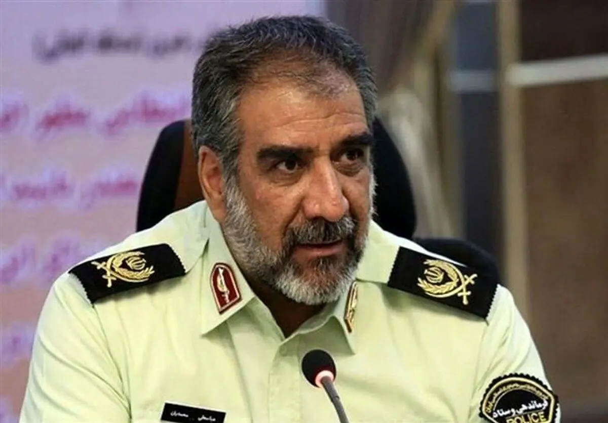 سردار محمدیان فرمانده انتظامی تهران بزرگ شد