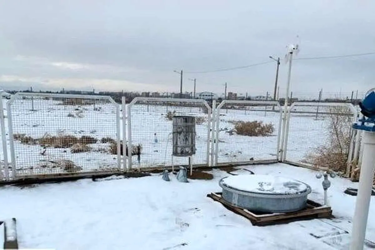 بارش برف در زاهدان پس از ۸ سال