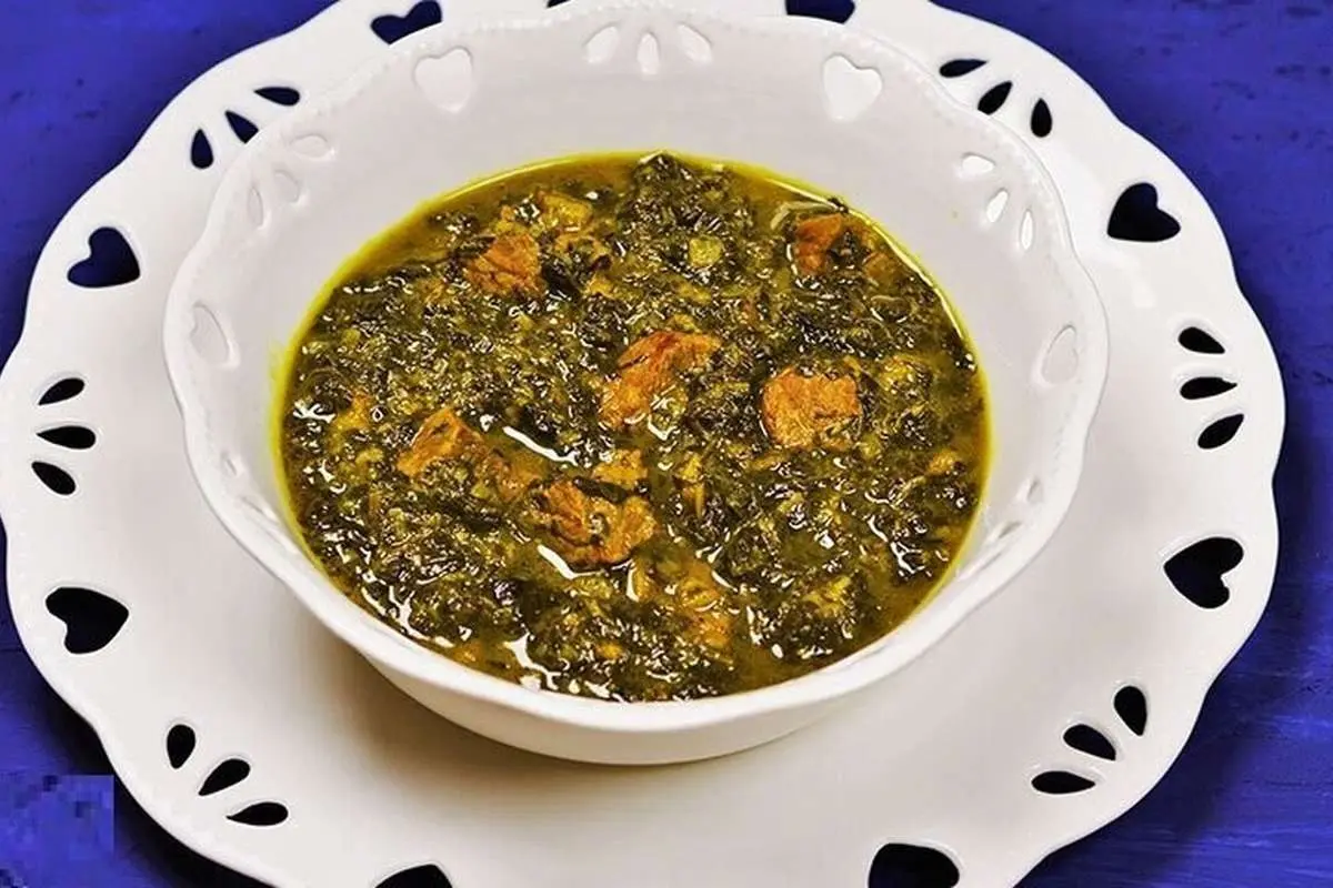 طرز تهیه خورش تره، غذای خوشمزه کردی